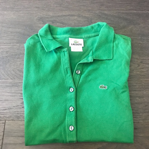 Lacoste Women Polo Shirt (size 38) - Picture 2 of 9